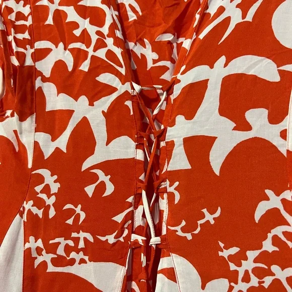 Anthropologie Maeve dress in red and white - Picture 7 of 9